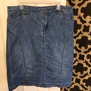 Cato Fashion midi denim skirt 16